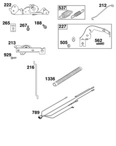 Part Location Diagram of 593611 Briggs and Stratton Harness-wiring